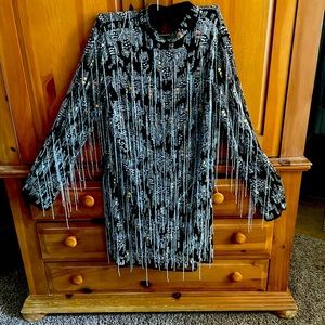 Women’s beaded party dress